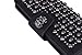 ABC STORY Womens Cute Wallet For Girls Steampunk Gothic Leather Bling Long Studded Skull Wallet Purse Card Holder Black