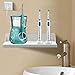 OKOMATCH Wall Outlet Shelf Organizer Wall Mounted/Nail-Free & Nails Two Way Installations -Hold Up to 15lbs-12.4