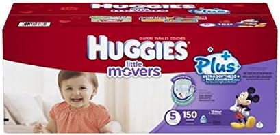 Huggies Little Movers Plus Diapers Size 5, 150 Ct