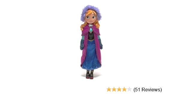 disney store anna plush