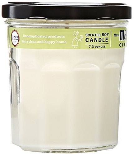 Mrs. Meyer's Clean Day Soy Candle, Lemon Verbena, 7.2 oz