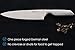 Chef Knife - Professional 8 Inch Japanese Kitchen Knife | Razor Sharp Blade Made of High Carbon German Steel | Ergonomic One-Piece Chef's Knife| Perfect for Cutlery and Vegetable