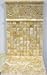 1x1 Honey Onyx Polished Mosaic Tiles