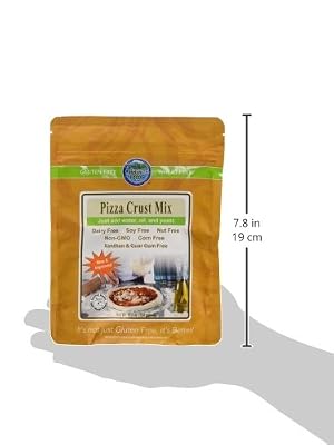 Authentic Foods Gluten Free Pizza Crust Mix, 10.5 Ounce (298 grams)
