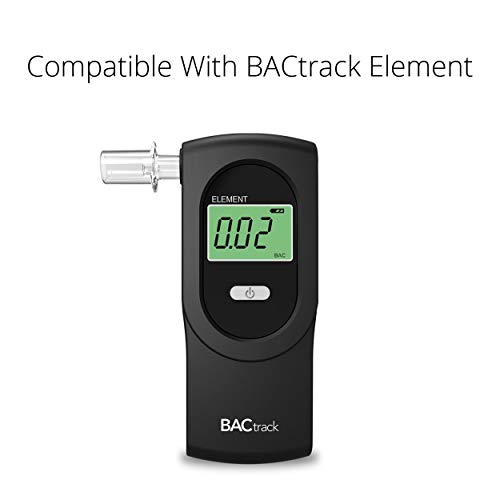 120 Pieces Breathalyzer Mouthpieces Compatible with S80 and S75 Breath Alcohol Testers (120 Pcs)