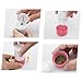 Shintop Pill Cutter Grinder, 3-in-1 Multifunctional Round Tablet Splitter Crusher for Medicine Or Vitamin (Pink)