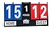 Crown Sporting Goods Deluxe Portable Scoreboard, Large