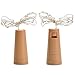 Wine Bottle Lights with Cork,LED Cork Lights for Bottle, AGPtEK Copper Wire Starry Fairy Lights, for Christmas, Decoration,DIY, Party, Halloween,Wedding, Dancing,15LED/3 Pack/2.5ft(Warm White)