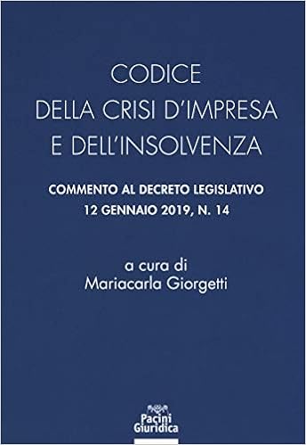 Amazonit Codice Della Crisi Dimpresa E Dellinsolvenza