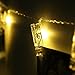 led fairy lights battery operated string lights, 40 LED 13ft Battery Powered Lights with photo clips for Bedroom Wedding Party Christmas Propose Home Decor battery Lights for Hanging Cards and Artwork