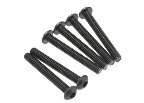 Traxxas 2591 Hex-Drive Button-Head Machine Screws, 3x23mm (set of 6)