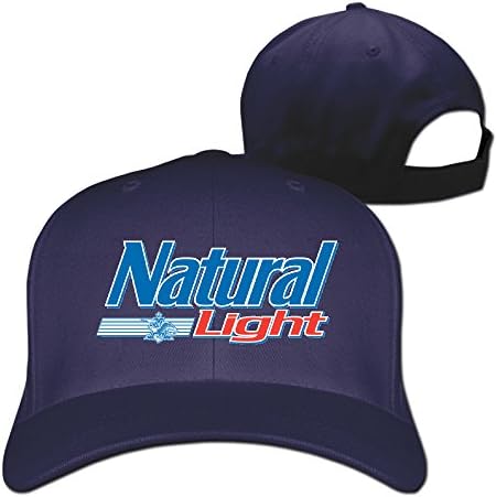 Urban Captain Apparel Adult Natural Light Logo Adjustable Baseball Cap Strapback Hat