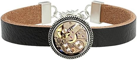 Steampunk Bracelet - Watch Mechanism - 18mm