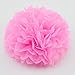 Bekith 30 pc Pink and Gold Party Decorations - Paper Pom Poms, Glitter Garlands, Tassels - Tissue Pom Poms Flowers for Birthday Party, Engagement, Wedding, Baby Shower