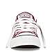 Converse Unisex-Child Chuck Taylor All Star Canvas Low Top Sneaker, red, 9 M US Toddler