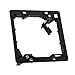 Cmple - Low Voltage Mounting Bracket 2 Gang Multipurpose Drywall Mounting Wall Plate Bracket – Dual Gang