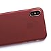totallee iPhone X Case, Thinnest Cover Premium Fit Thin Ultra Thin Light Slim Minimal Anti-Scratch Protective - for Apple iPhone X (2017) (Burgundy Red)