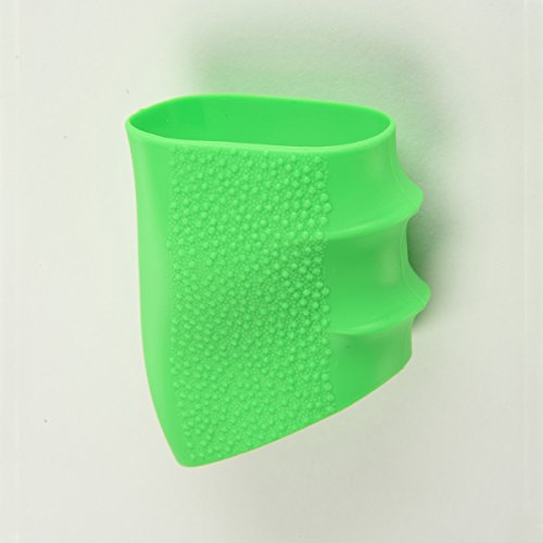Fixxxer Brand Full Size tactical Grip Sleeve (Glock, S&W, Sigma, SIG Sauer, Ruger, Colt, Beretta Models and more...) (Safety Green)