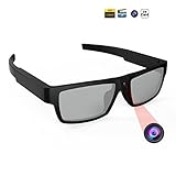 SIKVIO Spy Camera Polarized Sunglasses HD 1080P Hidden Camera Sports Security Camera with 16GB Card