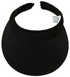 Cushees Cloth Covered Clip-On Visor [233] (Black)