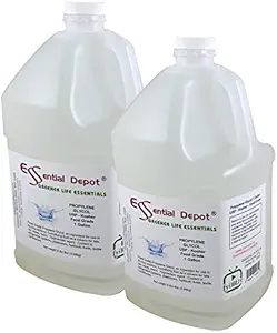 Propylene Glycol - USP - Kosher - Food Grade - USP - Kosher - 2 Gallons - 2 x 1 Gallon Container - Safety Sealed HDPE Container with resealable Cap