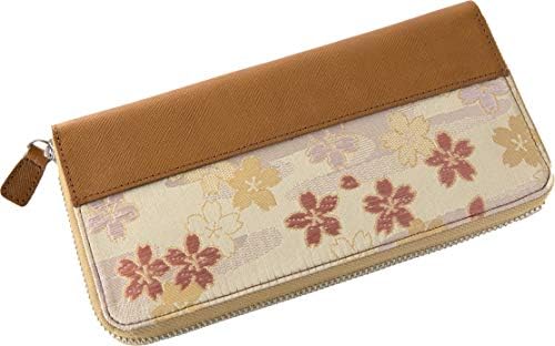 Hatsukimono 長財布 西陣織 レディース 女性 メンズ 男性 栃木レザー 高級 本革 牛革 日本製