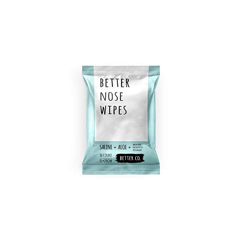 Better Nose Wipes, The Natural Soothing Wet Tissue for Nose + Face