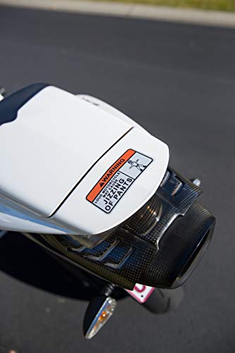 Funny Warning Sticker for Motorcycles, Riders and Gifts - Loud Motorcycle May Cause Jzzing of Pants (2 Pack) - Thumbnail 2