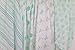 SwaddleDesigns Cotton Muslin Swaddle Blankets, Set of 4, Green Woodland