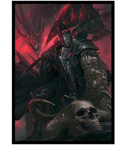 Amazon.com: Fantasy North - Berserk - Inked Series - 100 Textured Matte TCG Card  Sleeves - Fits Magic MTG Commander Pokemon and Other Card Games