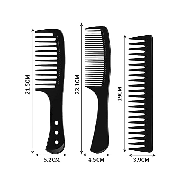 3-Pcs-Wide-Tooth-Hair-Comb-Carbon-Fiber-Hair-Comb-Set-Black-Detangling-Hair-Comb-Anti-Static-Hair-Styling-Comb-for-Curly-Long-Hair 3 Pcs Wide Tooth Hair Comb, Carbon Fiber Hair Comb Set Black Detangling Hair Comb Anti Static Hair Styling Comb for…