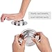 Kitchen Sink Strainer, 2PCS Stainless-Steel Kitchen Sink Strainer Drainer Basin Filter-Large Wide Rim 4.5 inch