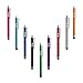 TCD Multi-Colored 10 Pack Colorful Premium Long Metal Capacitive Stylus Pens Universal Compatible with All Touch Screen Devices iPad, iPhone Galaxy Amazon Devices and More!