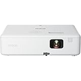 Epson EpiqVision Flex CO-W01 Portable Projector, 3-Chip 3LCD, Widescreen, 3,000 Lumens Color/White Brightness, 5 W Speaker, 3