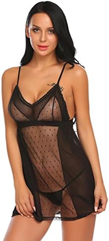 babydoll transparent nightwear