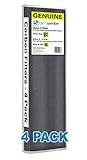GermGuardian Air Purifier Genuine Carbon Filter 4-Pack for use with FLT4825 HEPA Filter B for AC4300/AC4800/4900 Series Germ Guardian Air Purifiers, FLT22CB4