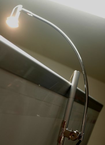 Halogen Display Light Retractable Roll Up Banner Stand Lamp Trade Show Booth
