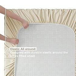 Nestl Split King Sheets for Adjustable Beds - 5