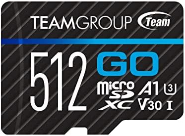 TEAMGROUP GO Card 512GB Micro SD Card for GoPro Action Cameras