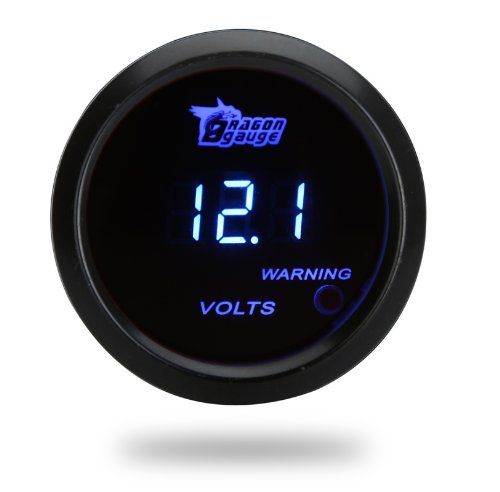 Docooler digital voltage meter gauge for auto car 52mm …