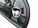 (Pack of 2) iJDMTOY JDM Style Mad Evil Pig Head Die-Cut Decal Vinyl Stickers