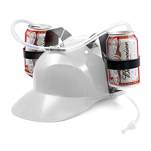 Beer Helmet White