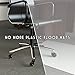 SunnieDog Office Chair Wheels Roll Just As Smooth On Day 1000 As They Did On Day 1 - Heavy Duty Protection for Hardwood & Tile Floors Without A Mat - Roller Blade Style w/IKEA Fit - Black