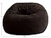Big Joe This Bean Bag Chair, Large, Black Onyx Comfort Suede
