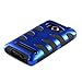 MyBat Titanium Fishbone Protective Case for HTC Evo 4G - Retail Packaging - Dark Blue/Black
