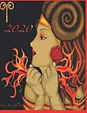 2020 Firey Beautiful Aries 2019-2020 18 Month Academic Year Planner: July 2019 To December 2020 Calendar Schedule Organizer with Inspirational Quotes (2020 Cute Planners) by Laura's Cute Planners