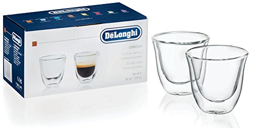 1 DeLonghi+Double+Walled+Espresso+Glasses
