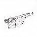 Yoursfs Tie Pins Gun Tie Bar Stainless Steel for Mens Gift Necktie Bar Clips Tie Pins