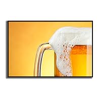Framed Canvas Wall Art Wine Cups Canvas Prints Home Artwork Decoration for Living Room,Bedroom - 16x24 inches