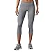 Ladies' Ultimate Mid-Rise 3/4 Embossed Tight (Large, Grey)